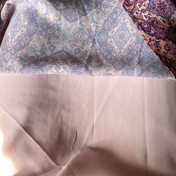 Tabitha Webb Multicolored, Lined Sleeveless Blouse. Like New (Size: Small) - Picture 11 of 14